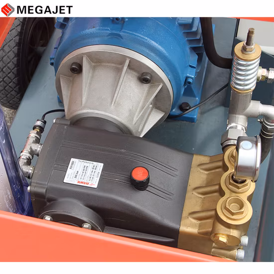 500bar High Operating Pressure Electric Water Jet Cleaning Washing Machine