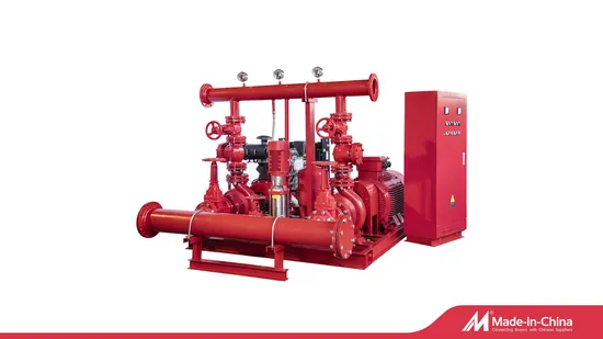 UL/FM Approved China Manufacturer Edj Fire Fighting System Electric Jockey Diesel Fire Pump, UL Listed Fire Pump Package, UL Listed, Nfpa Listed Fire Pump
